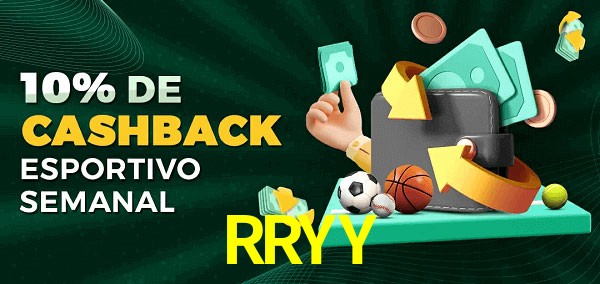 10% de bônus de cashback na RRYY