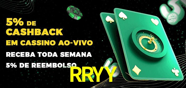 Promoções do cassino ao Vivo RRYY